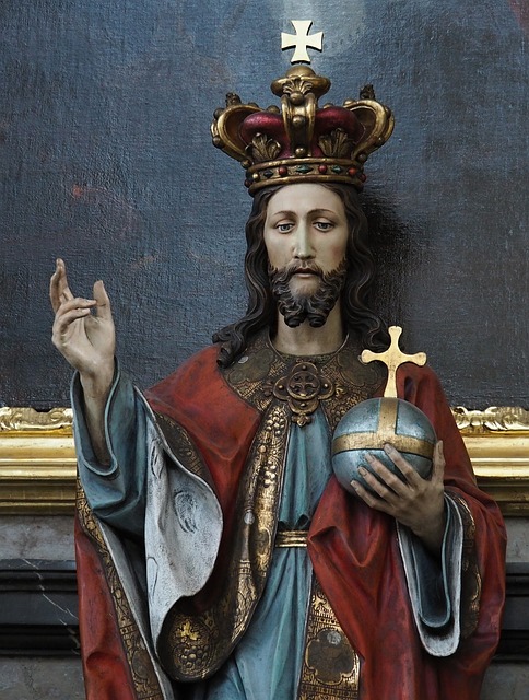 Wie man sich zu mancher Zeit "Christ-König" vorgestellt hat. Aber welches Bild gibt ER von sich selber?